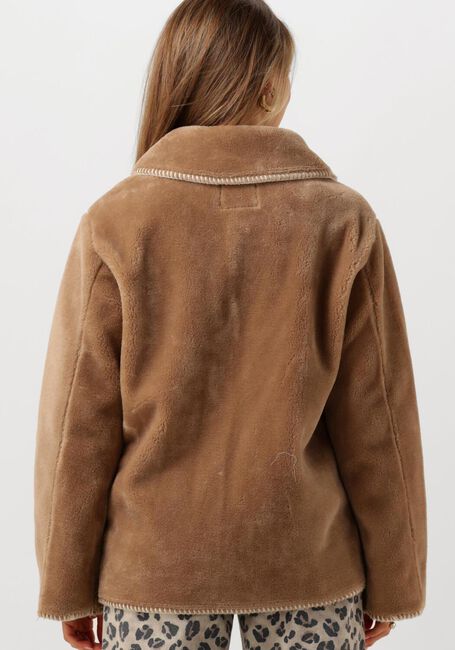OBJECT Manteau en fausse fourrure OBJOPAL RE JACKET en marron - large