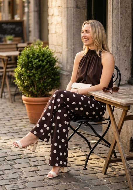 Bruine STUDIO ANNELOES Top Jantje top - large