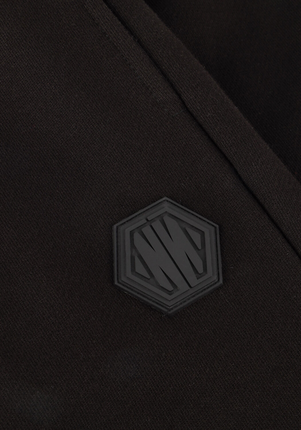 NIK & NIK Pantalon courte ICON SWEATSHORT en noir - large