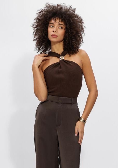 NOTRE-V Haut NV-HERLINA en marron - large