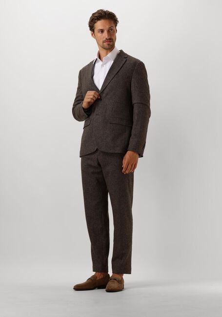 SELECTED HOMME SLHSLIM-REED WOOL BLZ Vestons en marron - large