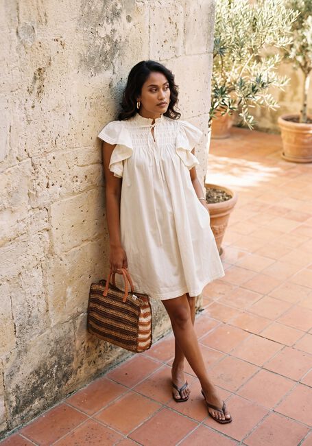 Y.A.S. YASLURA SS DRESS S. NOOS Robes Blanc - large