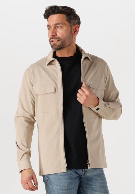 GENTI OAKS SHIRT JACKET ZIP S2095-1997 Surchemises en beige - large