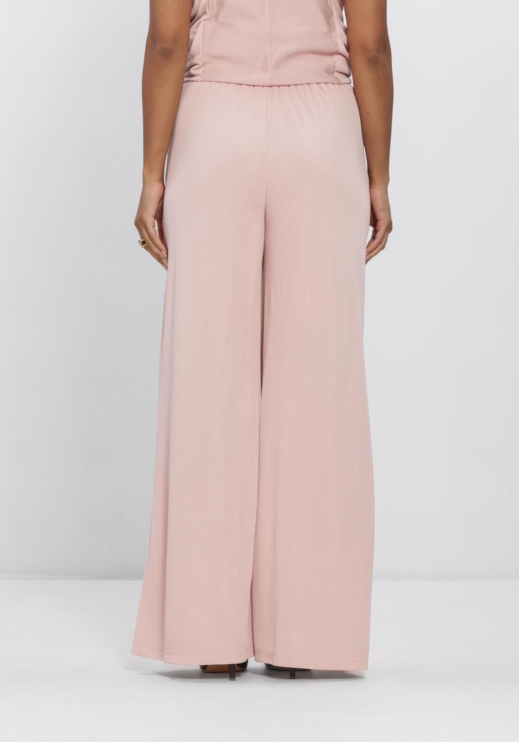 Roze AIMEE THE LABEL Broeken/jumpsuits RILEYH6 TROUSERS - large