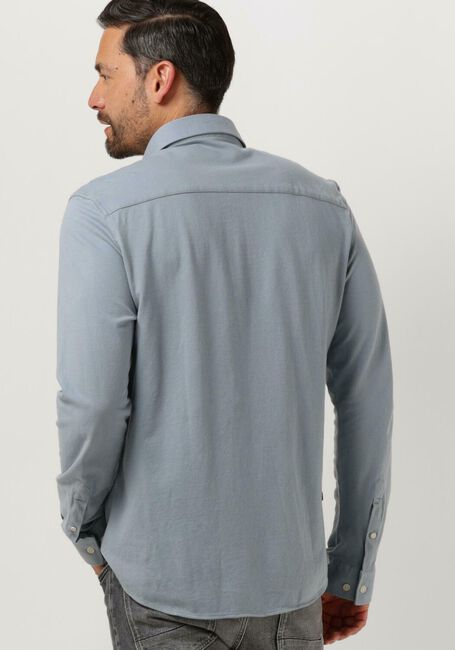 BUTCHER OF BLUE Surchemise ROBBINS CLEAN PIQUE SHIRT Bleu clair - large