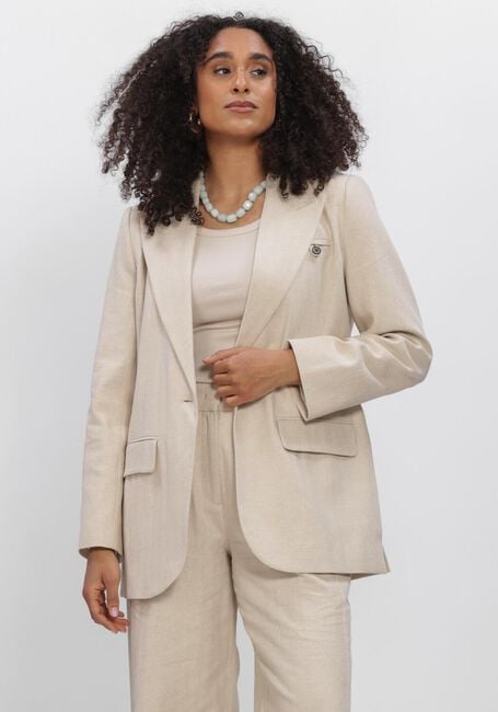 CO'COUTURE LEENACC LINEN FITTED BLAZER Blazers en beige - large