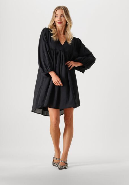 BY-BAR Mini robe PHILOU CHAMBRIC DRESS en noir - large