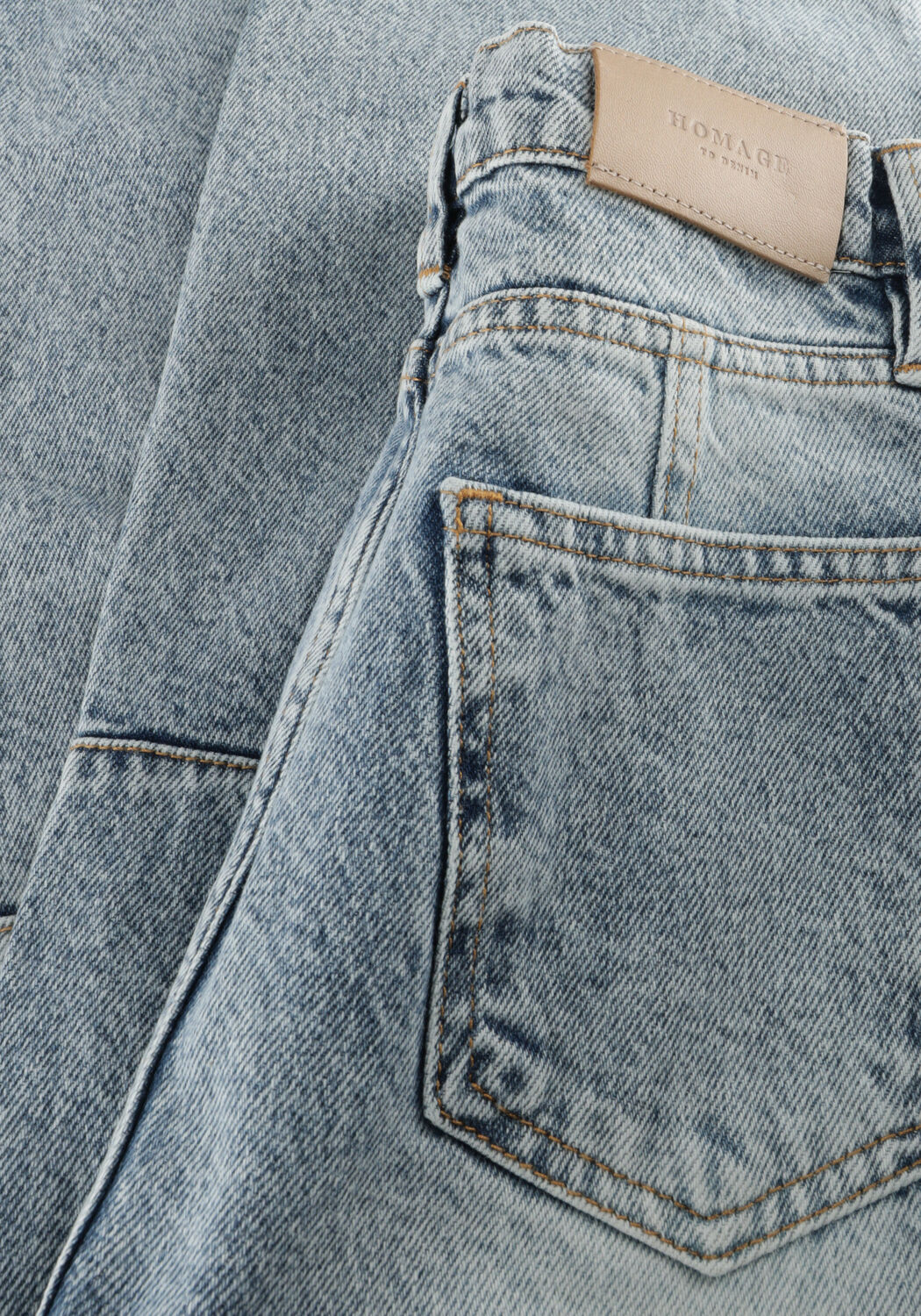 HOMAGE Wide jeans AMBER Bleu clair - large