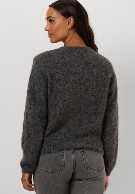 Grijze BY-BAR Trui CLEO NATURAL CARDIGAN - large