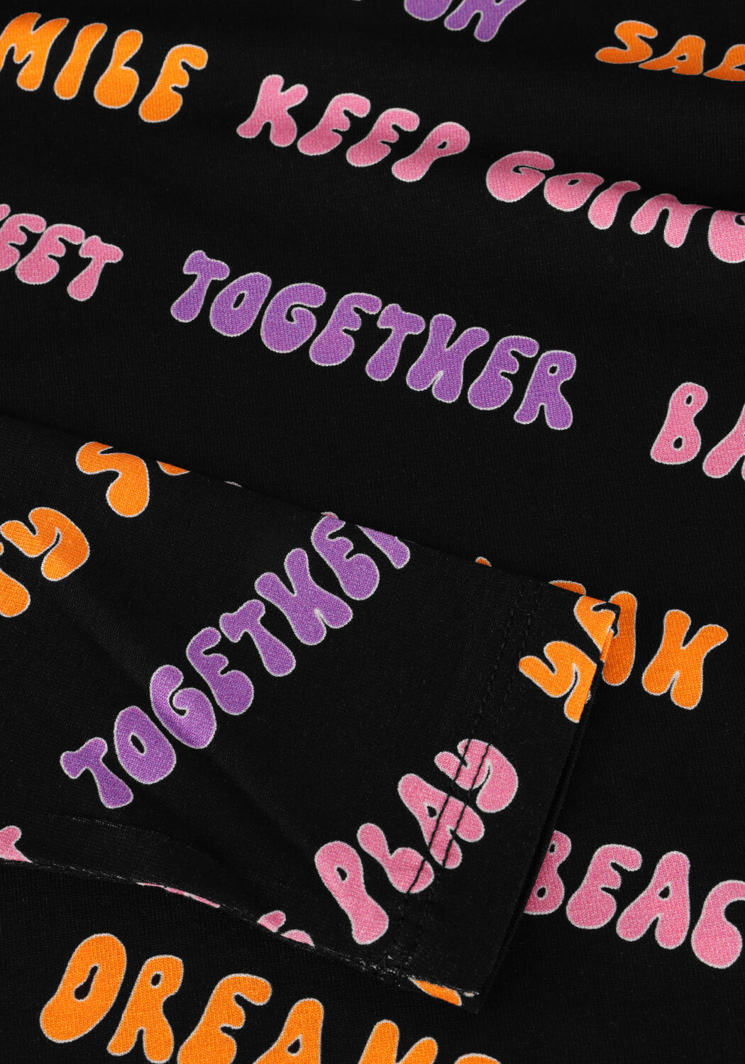 Salty Stitch T-shirt BRING IT ON LONG SLEEVE en gris - large