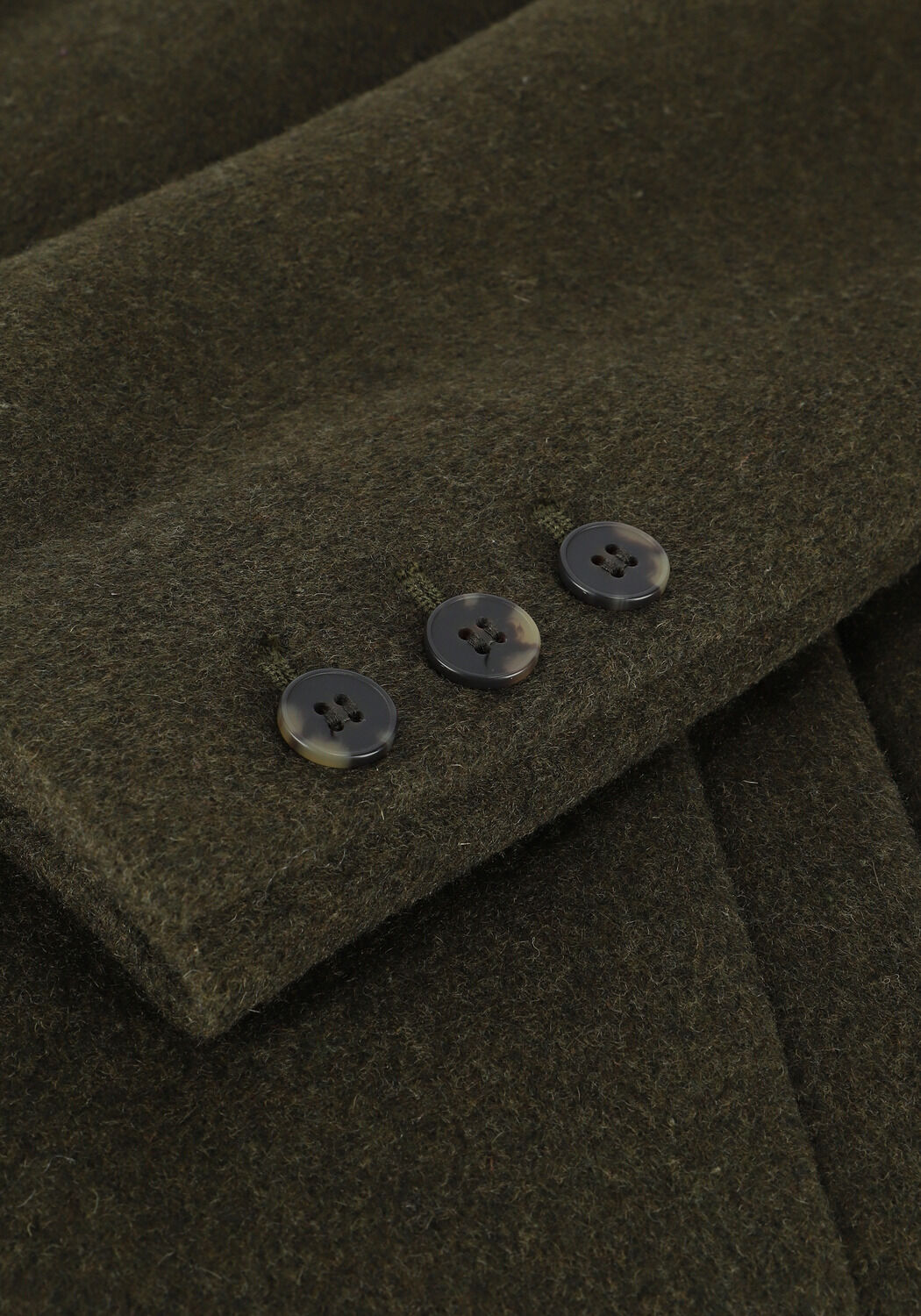 SELECTED WOMEN Manteau NEW SASJA WOOL COAT B en vert - large