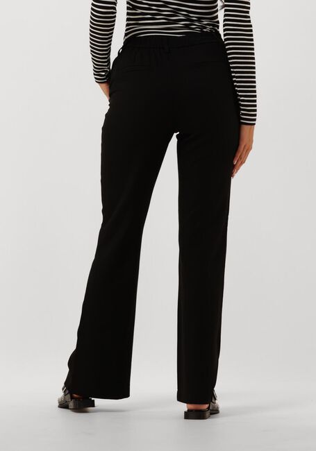 OBJECT Pantalon évasé OBJLISA MW FLARED PANTS en noir - large