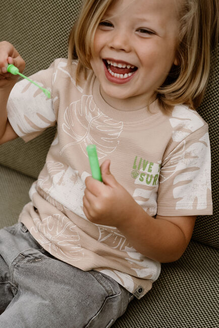 DAILY7 T-shirt T-SHIRT PRINT Sable - large