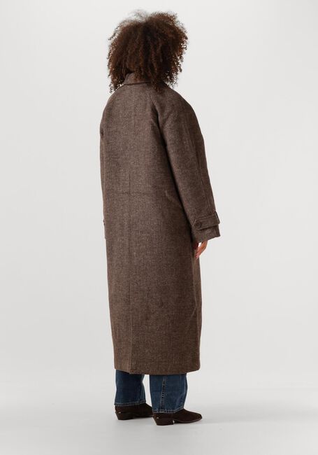 ENVII Manteau ENSENECA WOOL JACKET 7276 en marron - large