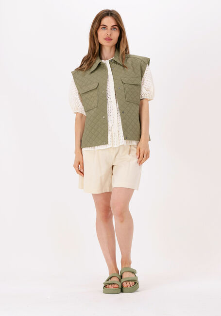 LEVETE ROOM SERINA 2 SHIRT Blouses Crème - large
