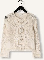Ecru Y.A.S. Vest YASFIRO CROCHET CARDIGAN Ecru Y.A.S. Vest YASFIRO CROCHET CARDIGAN - medium