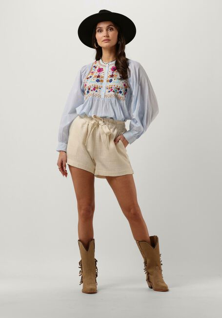 Lichtblauwe ANTIK BATIK  LENY BLOUSE - large