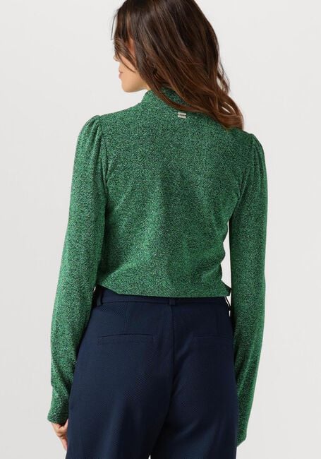 Groene POM AMSTERDAM Trui TURTLENECK - GLITTERR PINE GREEN - large