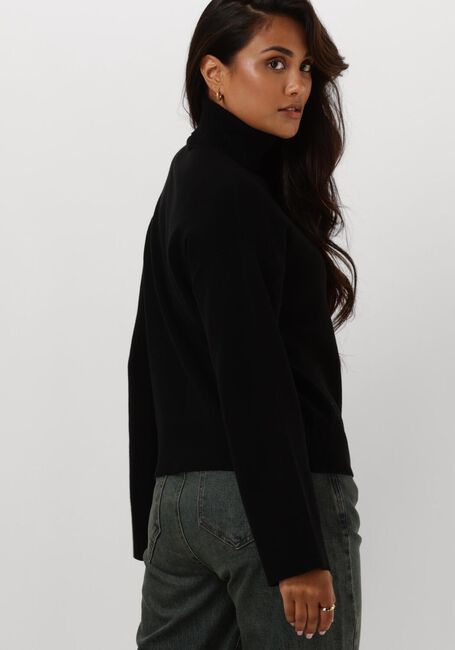 Zwarte SELECTED FEMME Coltrui SLFKAMMA LS KNIT ROLL NECK - large