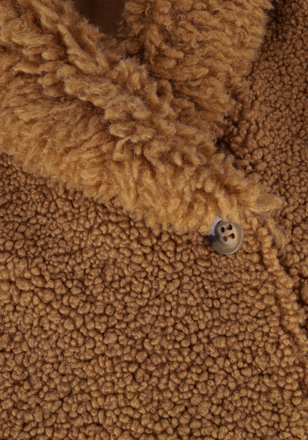 BEAUMONT Manteau Teddy LAMMY REVERSIBLE COAT en marron - large