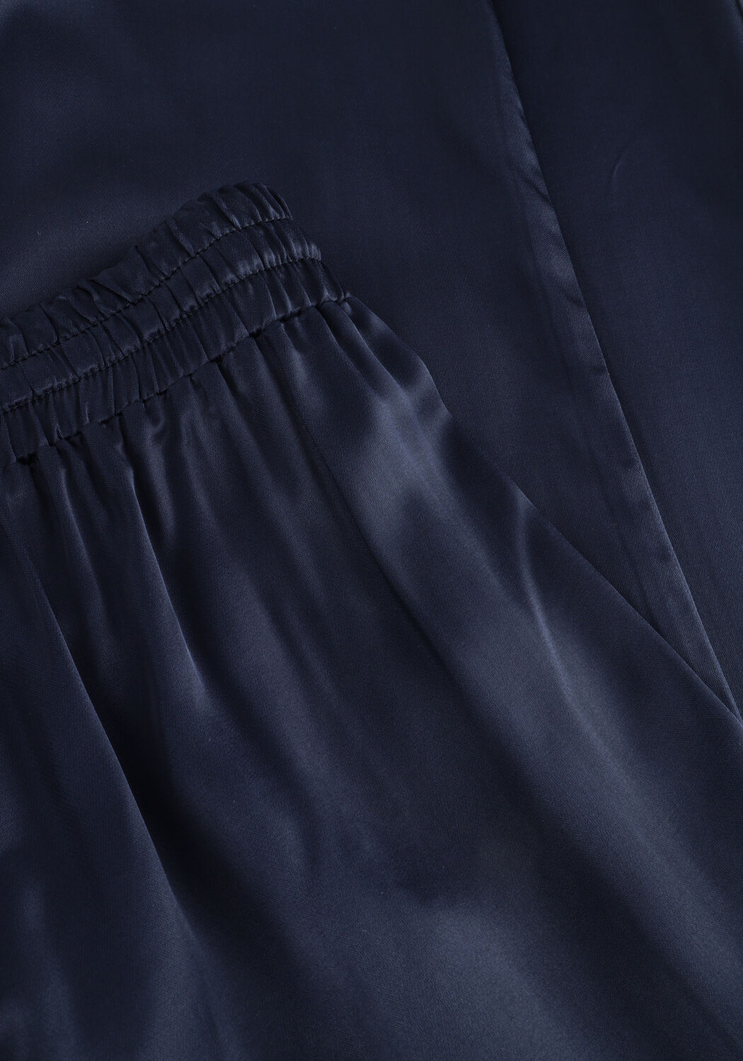 RESORT FINEST Pantalon SATIN PANTS Bleu fonc&eacute; - large