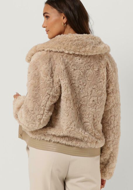 SUNCOO Manteau Teddy ELIJAH en beige - large