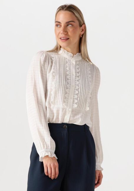 Witte LOLLYS LAUNDRY  ARIELLL SHIRT LS - large