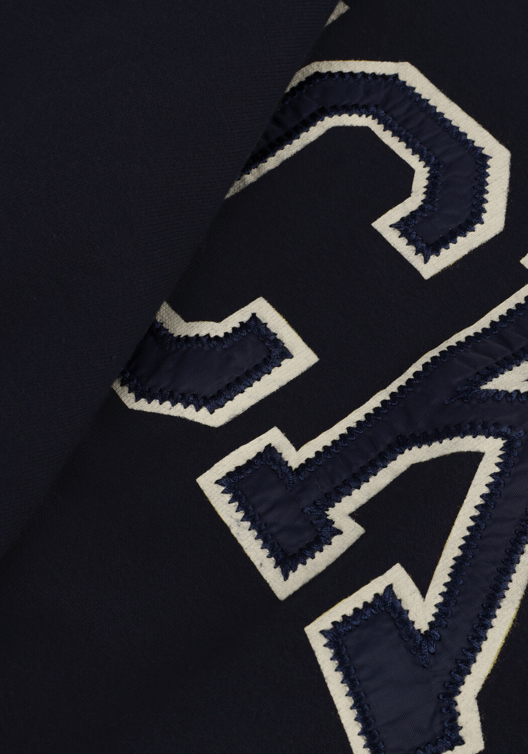 BY-BAR Pull BIBI PATCHWORK SWEATER Bleu fonc&eacute; - large