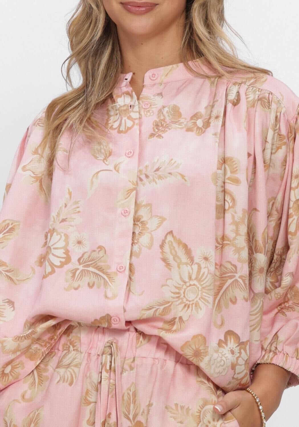 AMAYA AMSTERDAM JUNO BLOUSE Blouses Sable - large