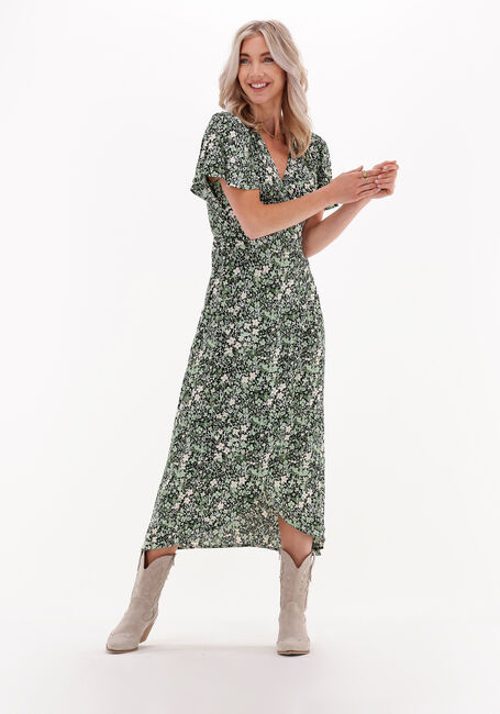 Groene FABIENNE CHAPOT Midi jurk ARCHANA BUTTERFLY DRESS - large