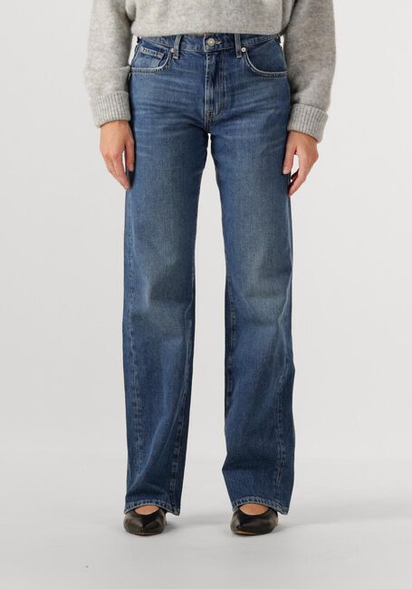 7 FOR ALL MANKIND Straight leg jeans TESS TROUSER EXPLORER en bleu - large