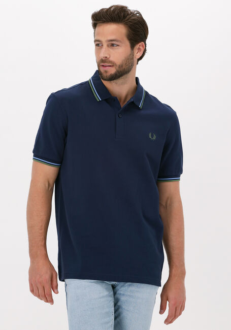 FRED PERRY Polo TWIN TIPPED FRED PERRY SHIRT en bleu - large
