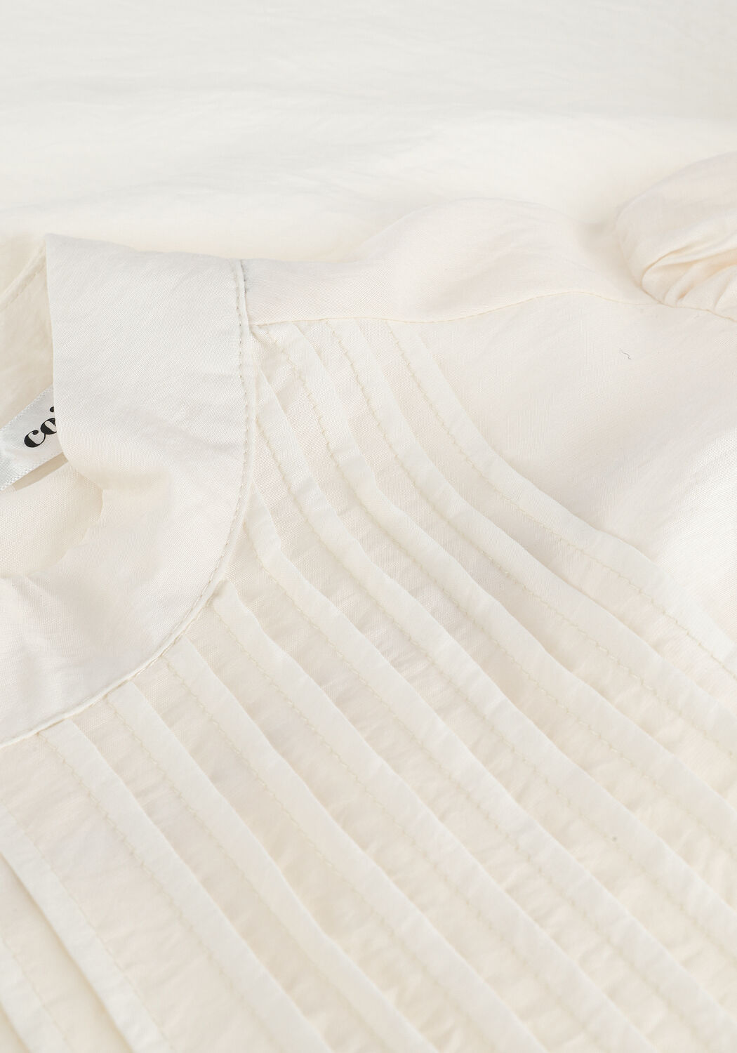 CO'COUTURE CALLUM PINTUCK SHIRT Blouses Cr&egrave;me - large