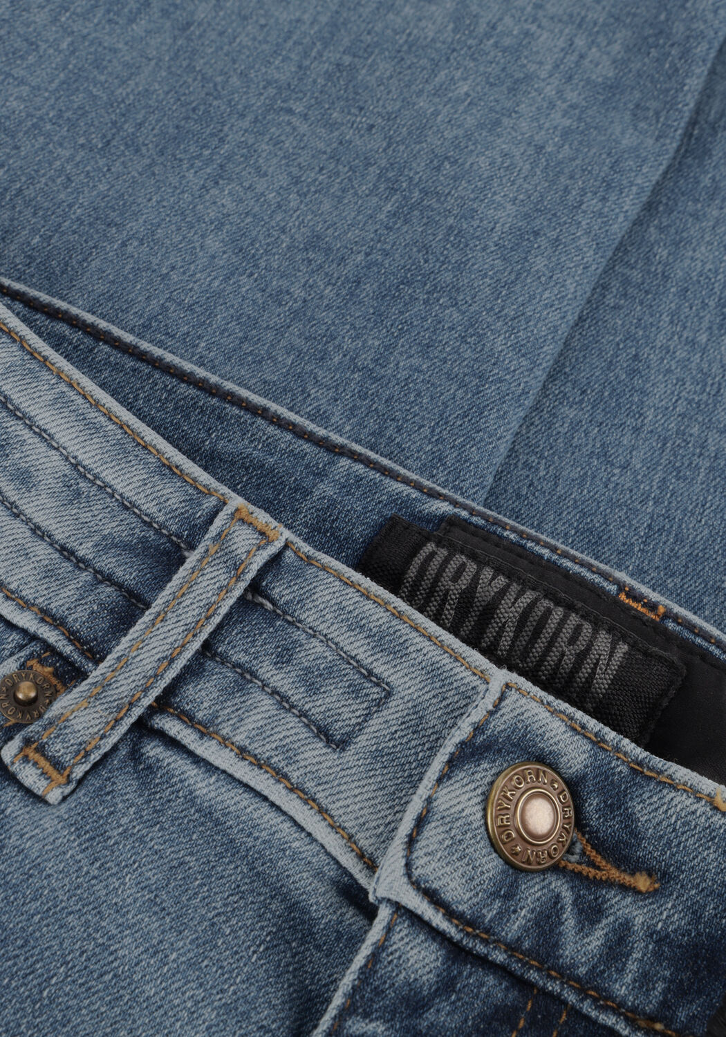 Blauwe DRYKORN Flared jeans FAR - large