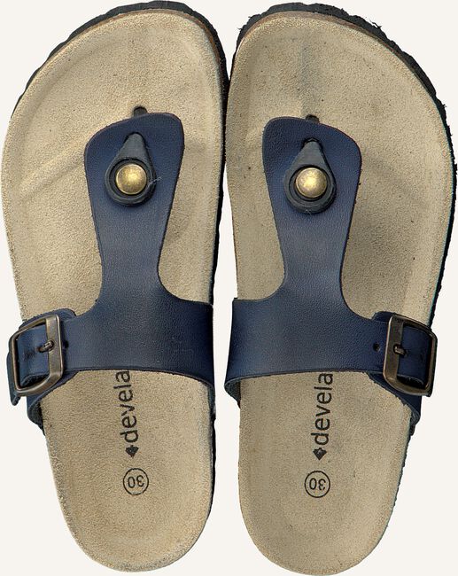 Blauwe DEVELAB Teenslippers 48005 Blauwe DEVELAB Teenslippers 48005 - large