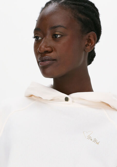 Ecru MOS MOSH Sweater KASH GLAM HOODIE SWEATSHIRT - large