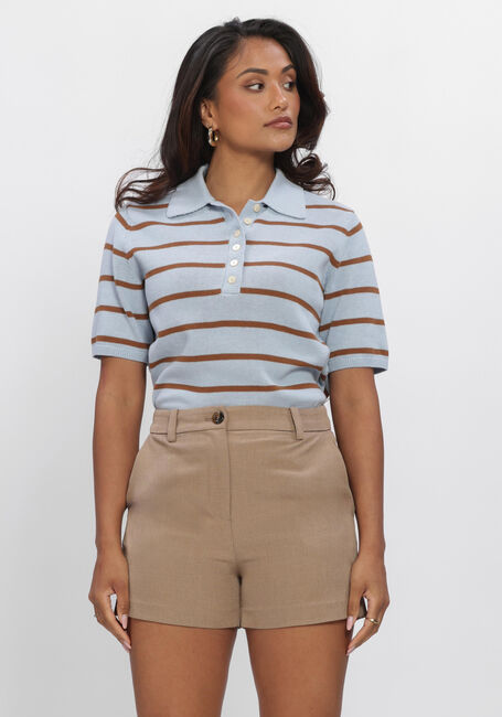 MODSTR&Ouml;M MALVAMD SS STRIPE POLO Hauts & T-shirts en multicolore - large