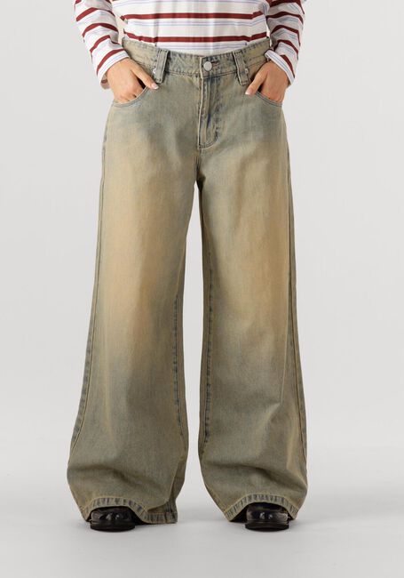 Blauwe ABRAND JEANS Wide jeans LOW MEGA BABBY GWEN - large