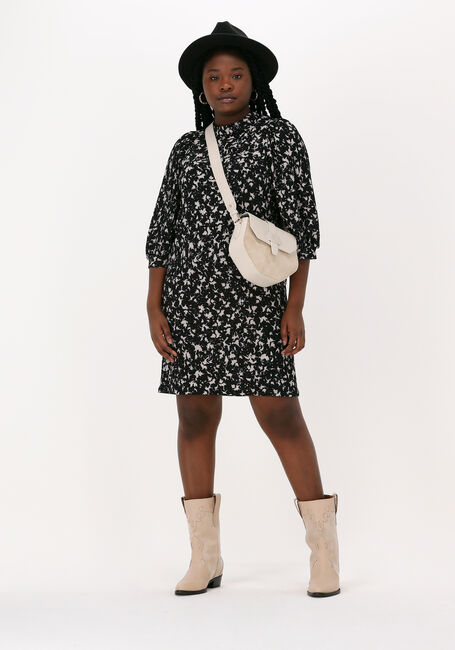 Zwarte OBJECT Mini jurk KATELYN 3/4 DRESS - large