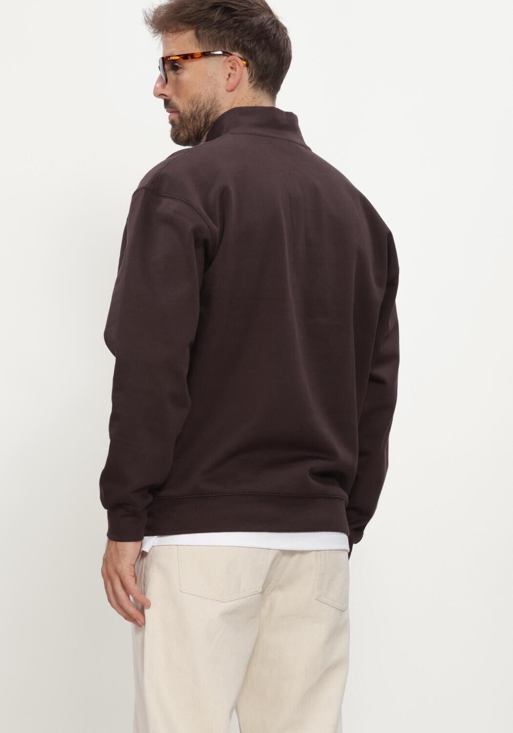 Bruine MACED Sweater M-ALVIN - large