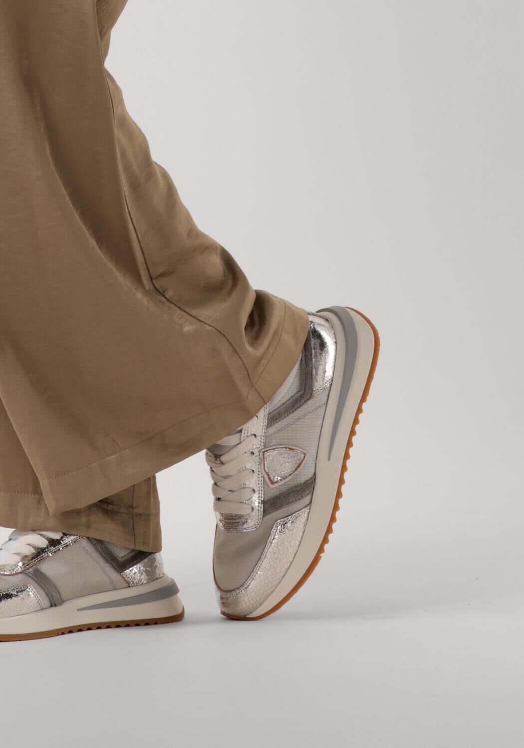 Zilveren PHILIPPE MODEL Sneakers TROPEZ LOW Omoda