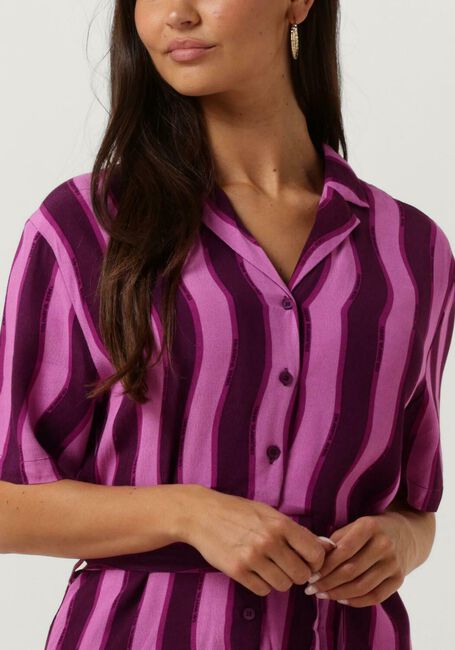 Paarse COLOURFUL REBEL  TRU STRIPES PLAYSUIT - large