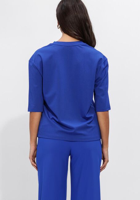 STUDIO ANNELOES Haut Fiore vneck t-shirt Cobalt - large
