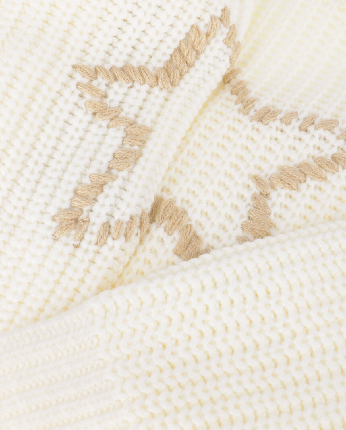 Ecru NUKUS Trui ATLANTA PULLOVER - large