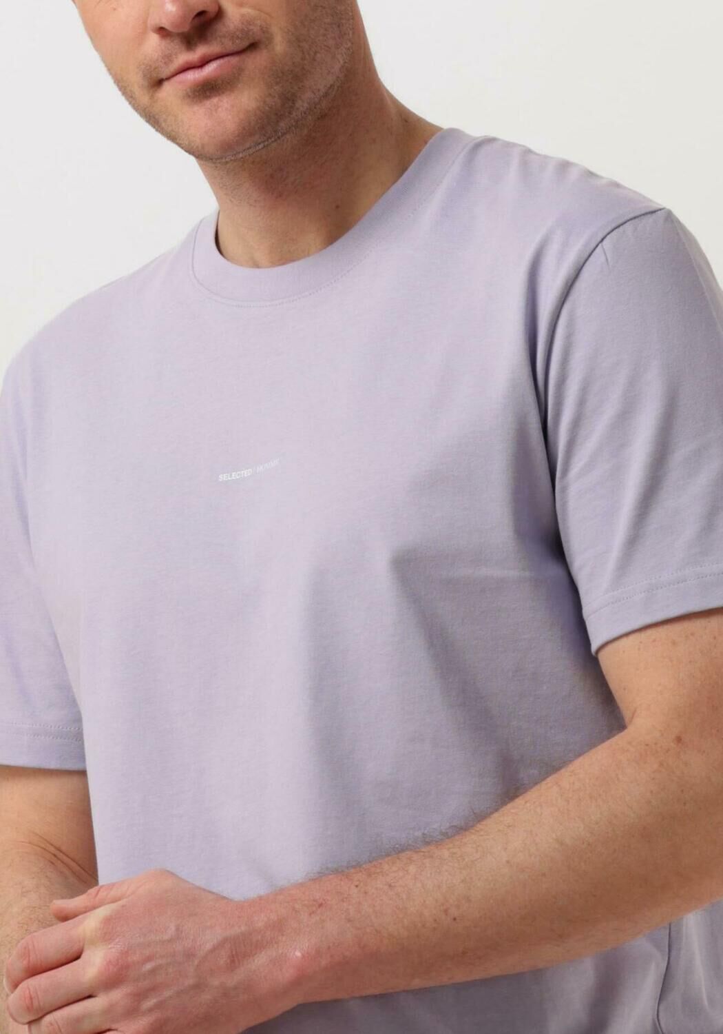 T shirt lila homme best sale
