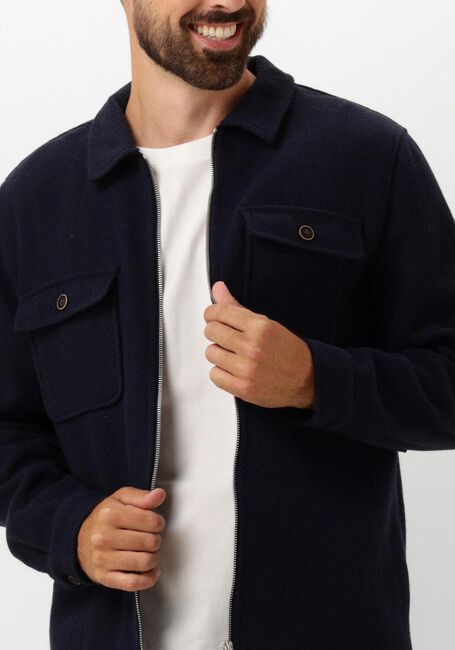 ANERKJENDT Surchemise AKHANKY HEAVY TWILL OVERSHIRT en bleu - large