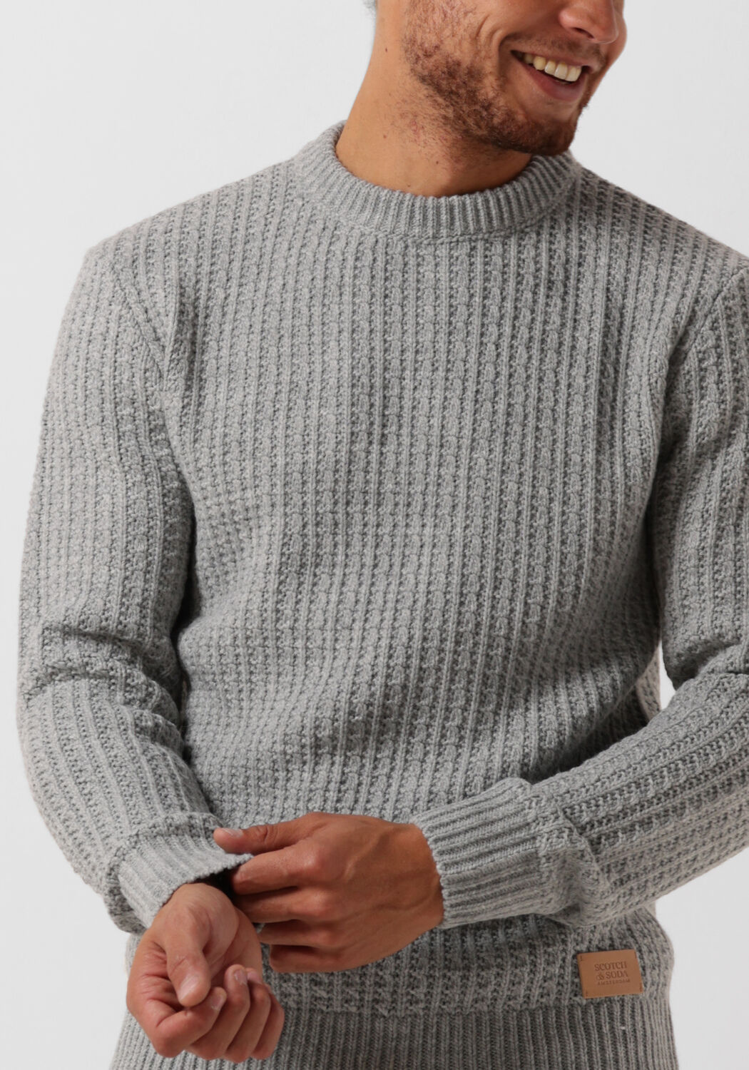 Grijze trui scotch and soda 2025