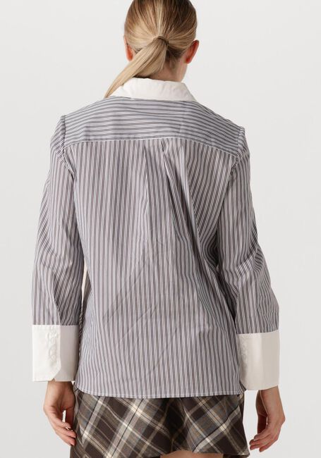 NEO NOIR DRANILA STRIPE SHIRT Blouses en marron - large