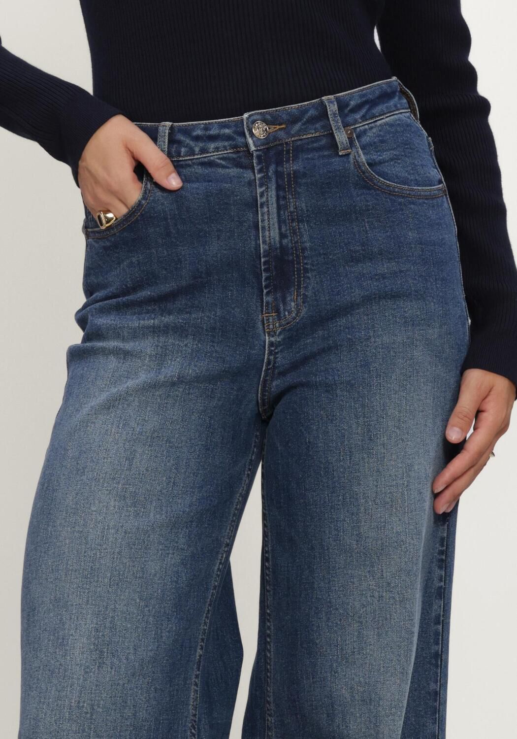 Blauwe JANICE Wide jeans MASON - large