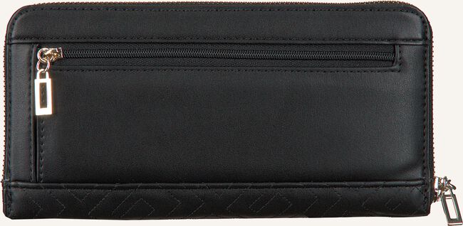 Zwarte GUESS Portemonnee JANAY SLG LARGE ZIP AROUND Zwarte GUESS Portemonnee JANAY SLG LARGE ZIP AROUND - large
